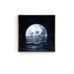 poster decoratif clair de lune en toile 100 coton 818 1