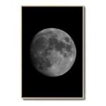 poster decoratif de la lune en haute definition sur toile coton 30 x 45 cm 944 1