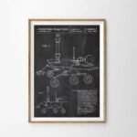 poster decoratif du rover opportunity sur la planete mars 959 1