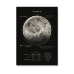poster decoratif sur les caracteristiques de venus 30 x 42 cm 433 1