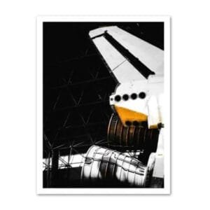 Poster Des Moteurs De Navette Spatiale Nasa Pour Décorer Votre Foyer - 30 x 40 Cm