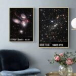 poster du champ profond telescope spatial james webb 409 1
