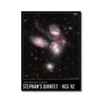 poster du quintette de stephan par le telescope james webb 30 x 40cm 310 1
