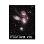 Poster Du Quintette De Stephan Par Le Télescope James Webb - 30 x 40cm