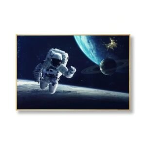 poster en toile dastronaute pour passionnes de lespace 30 x 45 cm 324 1
