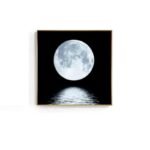 poster pleine lune en toile coton haut de gamme a haute definition 40 x 40cm 588 1