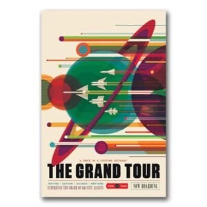 poster retro vintage pour une deco spatiale originale 30 x 40 cm 192 1