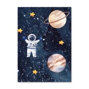 poster spatial pour futurs petits astronautes en haute definition 30 x 40 cm 309 1