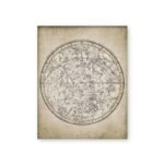 posters astronomiques cartes des constellations en haute definition 30 cm x 40 sud 216 1