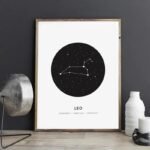 posters de constellations elegants en toile coton 594 1