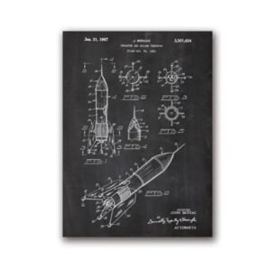 premieres fusees de larmement a lexploration spatiale 30 x 40 cm 204 1