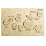 Puzzle En Bois Planètes Du Système Solaire