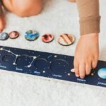 Puzzle Montessori Système Solaire En Bois
