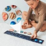 Puzzle Montessori Système Solaire En Bois