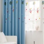 Rideau Décoratif Spatial Motifs De Planètes