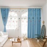 Rideau Décoratif Spatial Motifs De Planètes