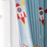 Rideau Décoratif Spatial Motifs De Planètes