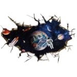 sticker decoratif cosmonaute pour jeunes reveurs de lespace 243 1