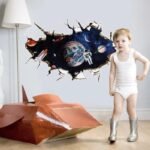 sticker decoratif cosmonaute pour jeunes reveurs de lespace 926 1