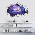 Sticker Mural 3d De Jupiter