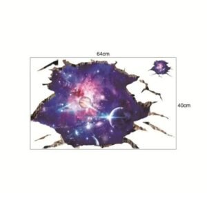 sticker mural espace pour un sol decoratif de reve stickers espace 891 1