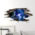 Sticker Mural Espace Pour Une Chambre Unique Et Immersive