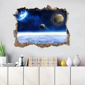 Sticker Mural Espace Pour Une Décoration Astronomie Captivante