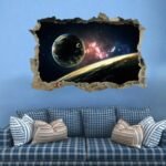 Sticker Mural Spatial 45x60cm