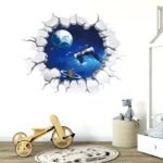 Sticker Mural Spatial Chambre D&rsquo;enfant