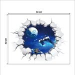 Sticker Mural Spatial Chambre D&rsquo;enfant