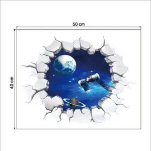 sticker mural spatial pour la chambre denfant 770 1