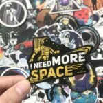 Stickers Astronautes Cool Passionnés D&rsquo;espace