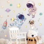 stickers dastronautes pour chambre denfant 832 1