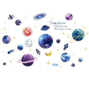 stickers de planetes colorees pour une chambre galactique denfants 848 1