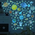 stickers decoratifs sur le theme de lespace pour chambre denfants 563 1