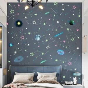 stickers lumineux pour chambre dastronomie 347 1