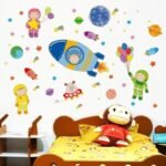 stickers muraux astronautes et planetes pour la chambre denfant 496 1