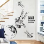 stickers muraux astronautes pour inspirer les reves de votre enfant de decoration 262 1
