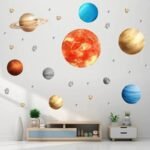 stickers muraux du systeme solaire pour decorer votre chambre 561 1