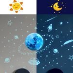 stickers muraux magiques pour fans dastronomie a lumiere bleue 282 1