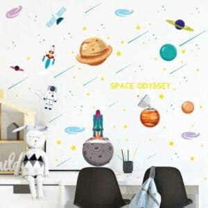 Stickers Muraux Pour Une Décoration Spatiale Féérique 3 Stickers Muraux Pour Une Décoration Spatiale Féérique