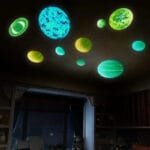 Stickers Phosphorescents Des Planètes Pour Une Nuit étoilée