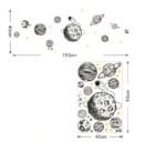 Stickers Voyage Interplanétaire Pour Une Décoration Spatiale
