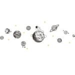 stickers voyage interplanetaire pour une decoration spatiale 798 1