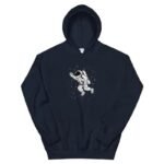 sweat confortable avec motif astronaute dans lespace bleu marine s 326 1