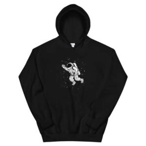 sweat confortable avec motif astronaute dans lespace noir s 445 1