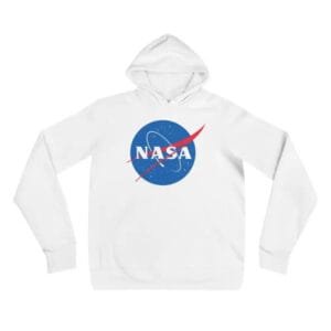 Sweat Nasa - Hommage à L’agence Spatiale Mythique - Blanc / s