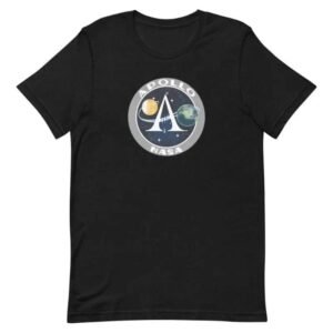 t shirt apollo en coton peigne avec logo nasa xs 722 1