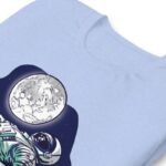 T-shirt Astronaute Imprimé De La Lune