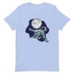 T-shirt Astronaute Imprimé De La Lune